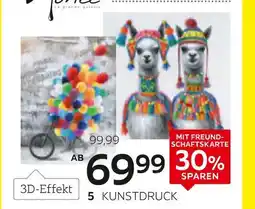XXXLutz Monée kunstdruck „lamas“ Angebot
