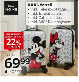 XXXLutz Disney home koffer „mickey mouse“ oder „minnie mouse“ Angebot