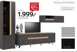 XXXLutz Wohnwand Angebot