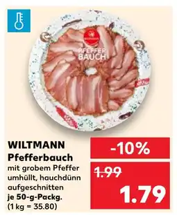 Kaufland Wiltmann pfefferbauch Angebot
