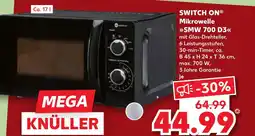 Kaufland Switch on mikrowelle smw 700 d3 Angebot
