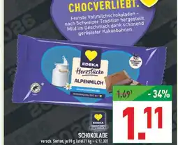 Marktkauf Edeka herzstücke alpenmilch Angebot