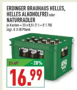 Marktkauf Erdinger brauhaus helles Angebot