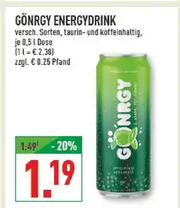 Marktkauf Gönrgy energydrink Angebot