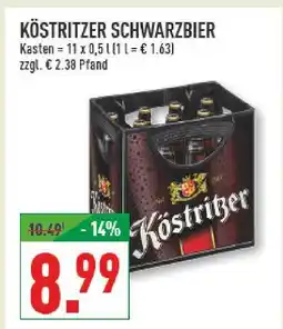Marktkauf Köstritzer schwarzbier Angebot