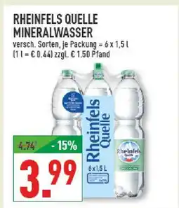 Marktkauf Rheinfels quelle mineralwasser Angebot
