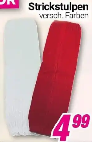 CENTERSHOP Strickstulpen Angebot