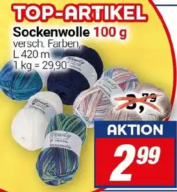 CENTERSHOP Sockenwolle Angebot