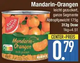 E-Center Gut & Günstig Mandarin-Orangen Angebot