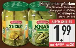 E-Center Hengstenberg Gurken Angebot