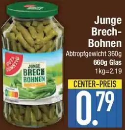 E-Center Gut & Günstig Junge Brech Bohnen Angebot