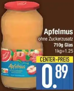 E-Center Gut & Günstig Apfelmus Angebot