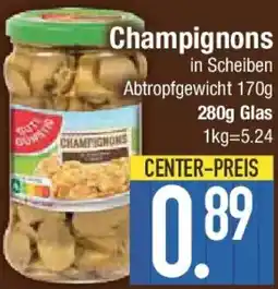 E-Center Gut & Günstig Champignons Angebot