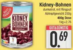 E-Center Gut & Günstig Kidney-Bohnen Angebot