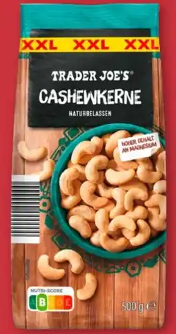 Aldi Nord Trader Joe's Cashewkerne XXL Angebot