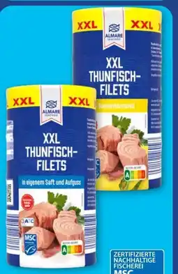 Aldi Nord Almare Thunfisch Filets XXL Angebot