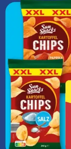 Aldi Nord Sun Snacks Kartoffel­ chips XXL Angebot