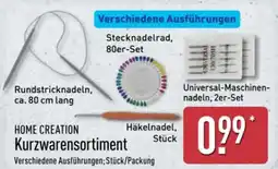 Aldi Nord Home Creation Kurzwarensortiment Angebot