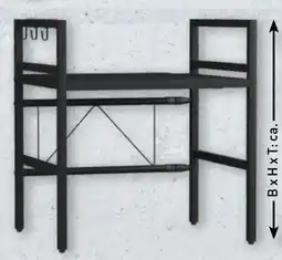 Aldi Nord Home Creation Küchen­organisationsregal Angebot