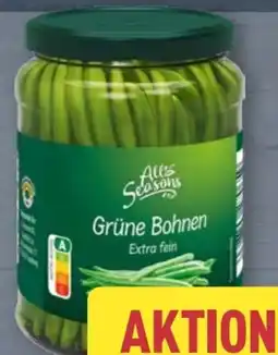 Aldi Nord All Seasons Grüne Bohnen Angebot