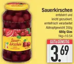 E-Center Gut & Günstig Sauerkirschen Angebot