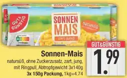 E-Center Gut & Günstig Sonnen-Mais Angebot