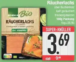 E-Center Edeka Bio Räucherlachs Angebot