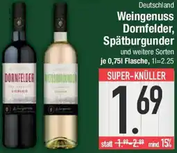 E-Center Weingenuss Dornfelder, Spätburgunder Angebot