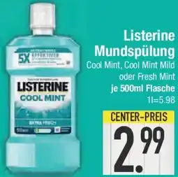 E-Center Listerine Mundspülung Angebot