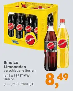 Globus Baumarkt Sinalco Limonaden Angebot