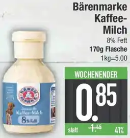 E-Center Bärenmarke Kaffee Milch Angebot