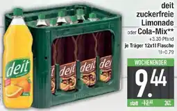 E-Center deit zuckerfreie Limonade oder Cola-Mix Angebot