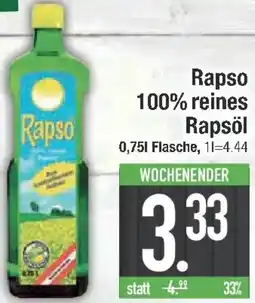 E-Center Rapso 100% reines Rapsöl Angebot