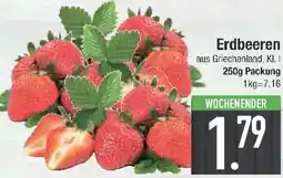 E-Center Erdbeeren Angebot