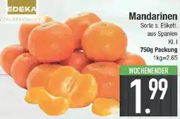 E-Center EDEKA GENUSSMOMENTE Mandarinen Angebot