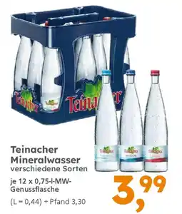 Globus Baumarkt Teinacher Mineralwasser Angebot