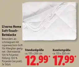 Lidl Livarno Home Soft-Touch Bettdecke Angebot