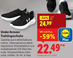 Lidl Under Armour Trainingsschuhe Angebot