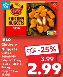 Kaufland IGLO Chicken Nuggets Angebot