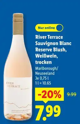 Lidl River terrace sauvignon blanc Angebot