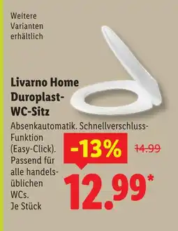 Lidl Livarno home duoplast-wc-sitz Angebot