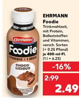 Kaufland Ehrmann foodie Angebot
