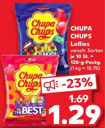 Kaufland CHUPA CHUPS Lollies Angebot