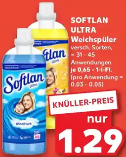 Kaufland SOFTLAN ULTRA Weichspüler Angebot