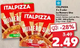 Kaufland ITALPIZZA 3 x 3 oder La Numero Uno Angebot