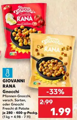 Kaufland GIOVANNI RANA Gnocchi Angebot