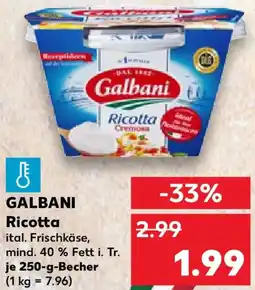 Kaufland GALBANI Ricotta Angebot
