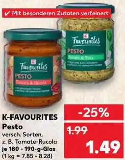 Kaufland K-FAVOURITES Pesto Angebot