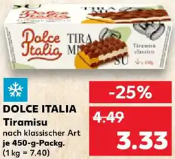 Kaufland DOLCE ITALIA Tiramisu Angebot
