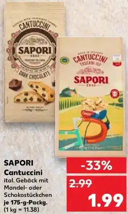 Kaufland SAPORI Cantuccini Angebot